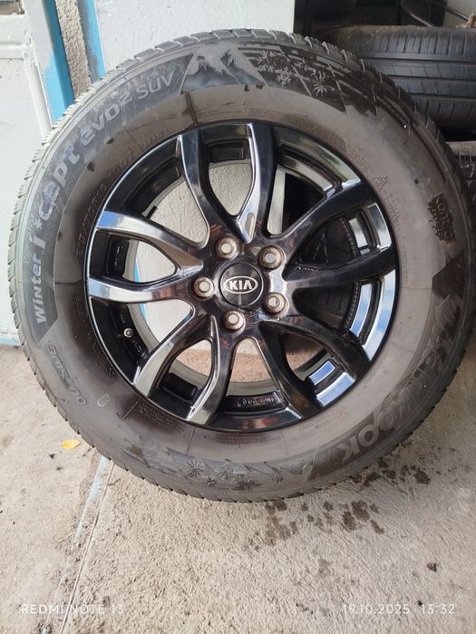 Koła Alu Kia Cee'd Venga 6,5Jx16(5x114,3,ET42)+Opony Hankook 215/70/16