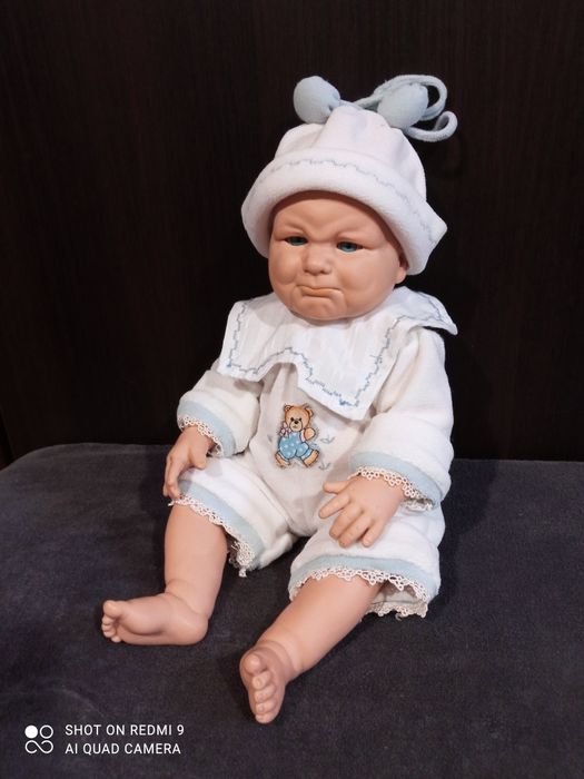 Кукла, пупс, анатомический, реборн,мальчик, плачет, обижулька, 41 см,