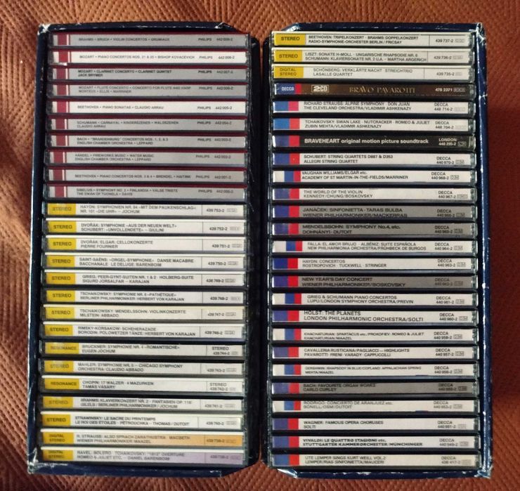 Virtuoso Collection 50 CDs Música Clássica DECCA Deutsche Grammophon