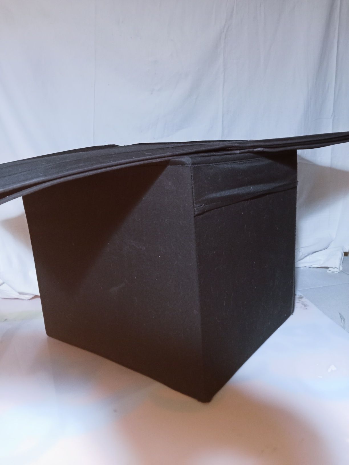 15 caixas IKEA -DRONA, 13x15x13, pretas