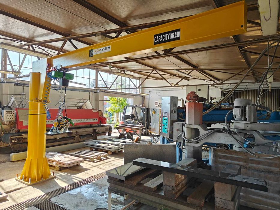 Żuraw Żurawik słupowy warsztatowy 125kg 250kg 500kg 1000kg 2000kg