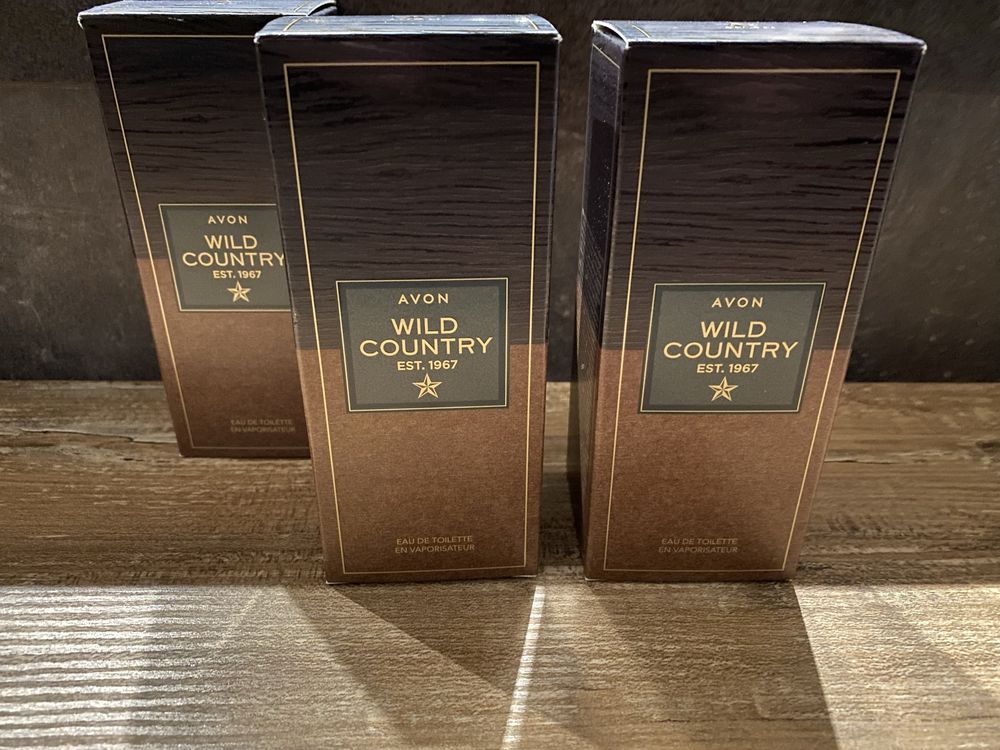 Avon Perfum Wild country , meski nowy