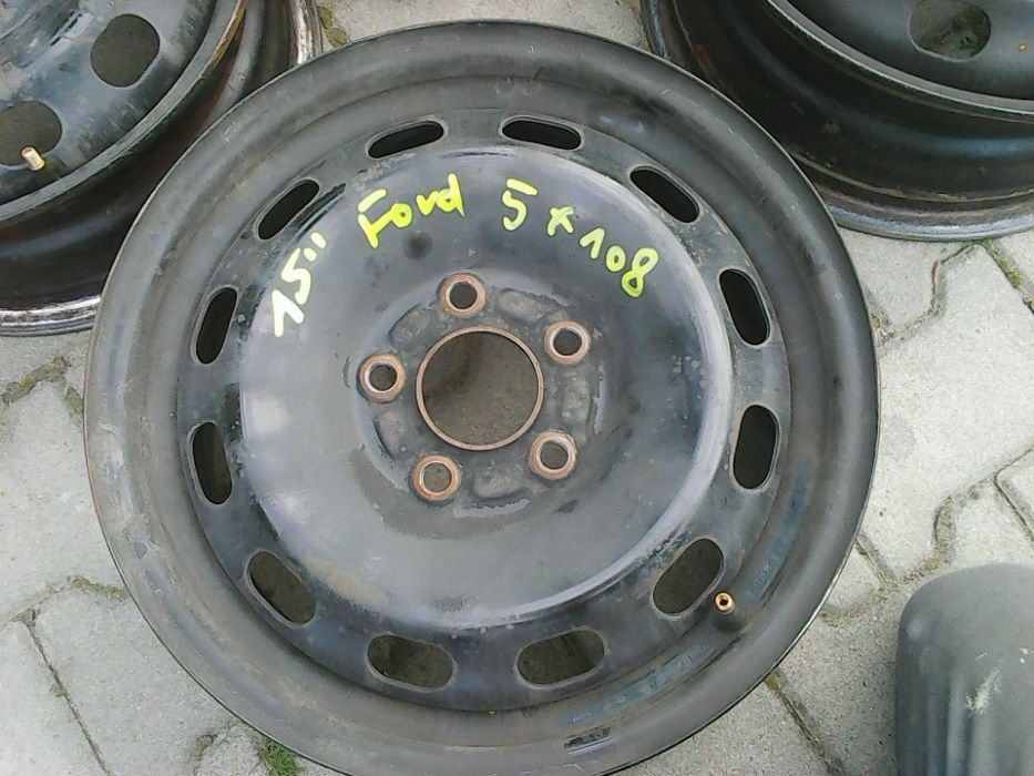 1 Felga Stalowa 15 FORD Focus II MK2 C-Max Mondeo MK3 6j 5x108 ET52,5