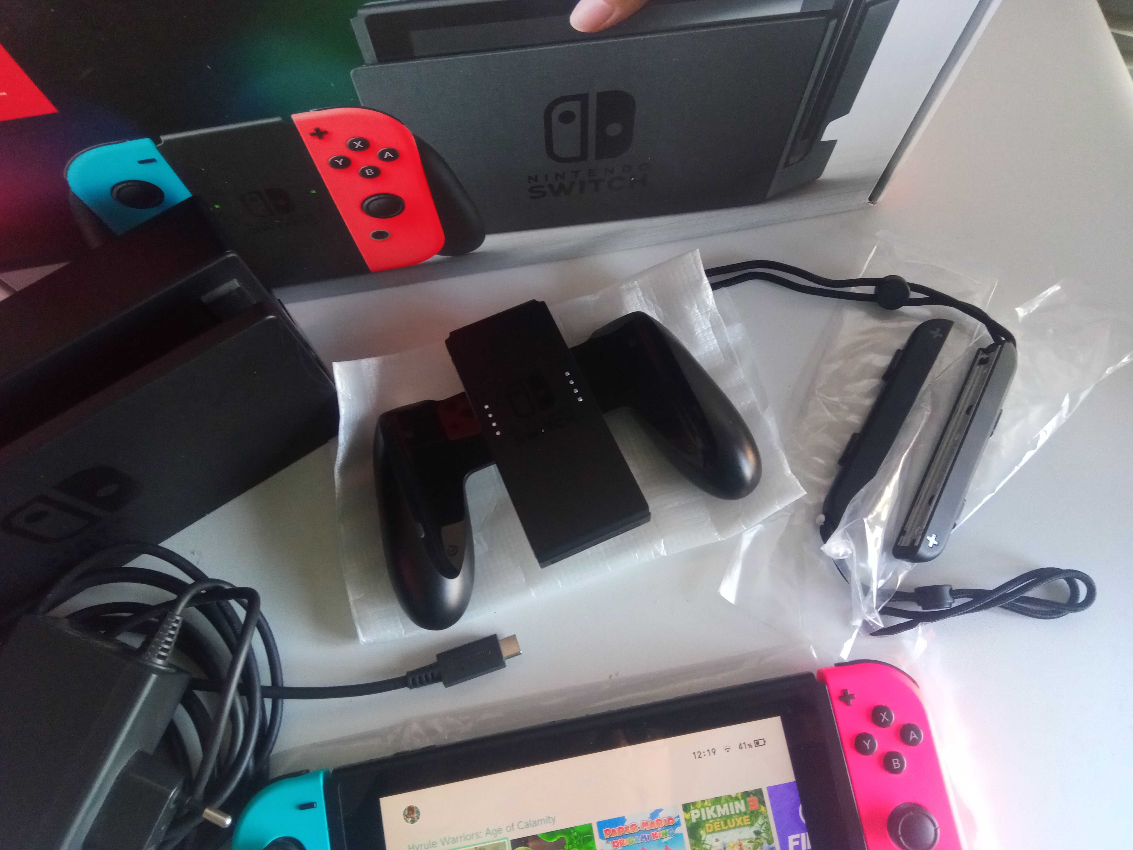 Nintendo Switch V1 - Desbloqueada CFW + Cartão 128GB
