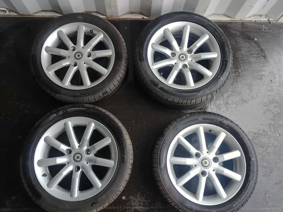 Aluminiowe Felgi Smart 15 cali 3x112 oryginał Borbet komplet