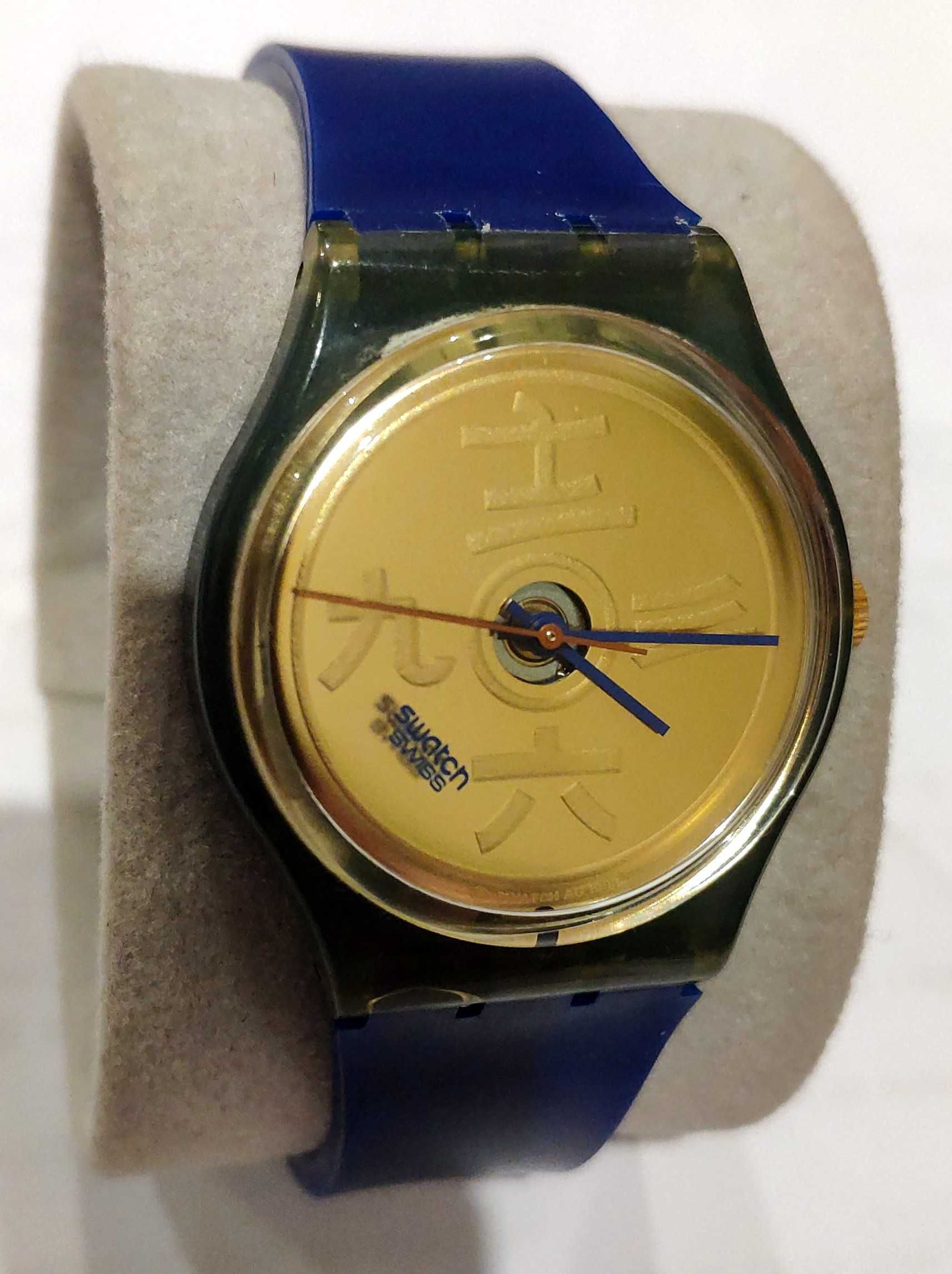 zegarek SWATCH 1994 The Lake GN138 Analog WR 30M vintage