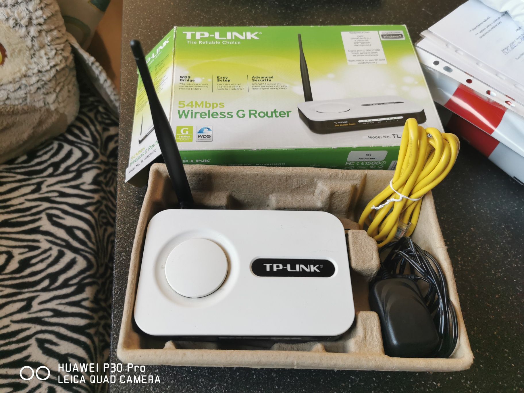 Router tp-link komplet