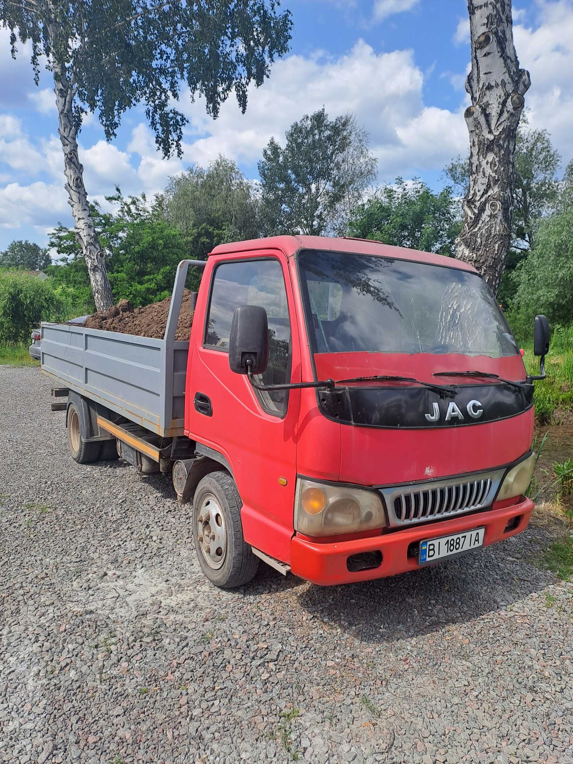 автомобіль самосвал JAC