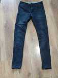 Jeansy czarne pull & bear