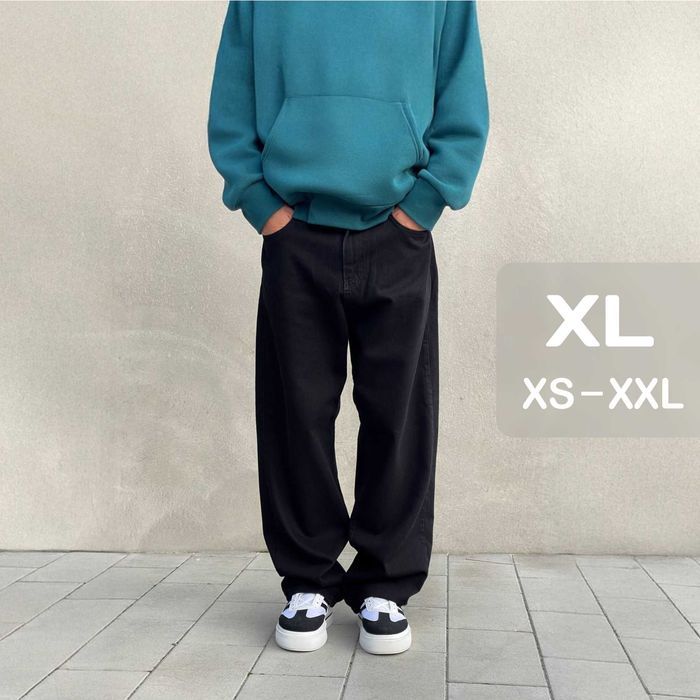 Джинси чоловічі baggy jeans, широкие джинсы мужские реп rap sk8 ск8 XL