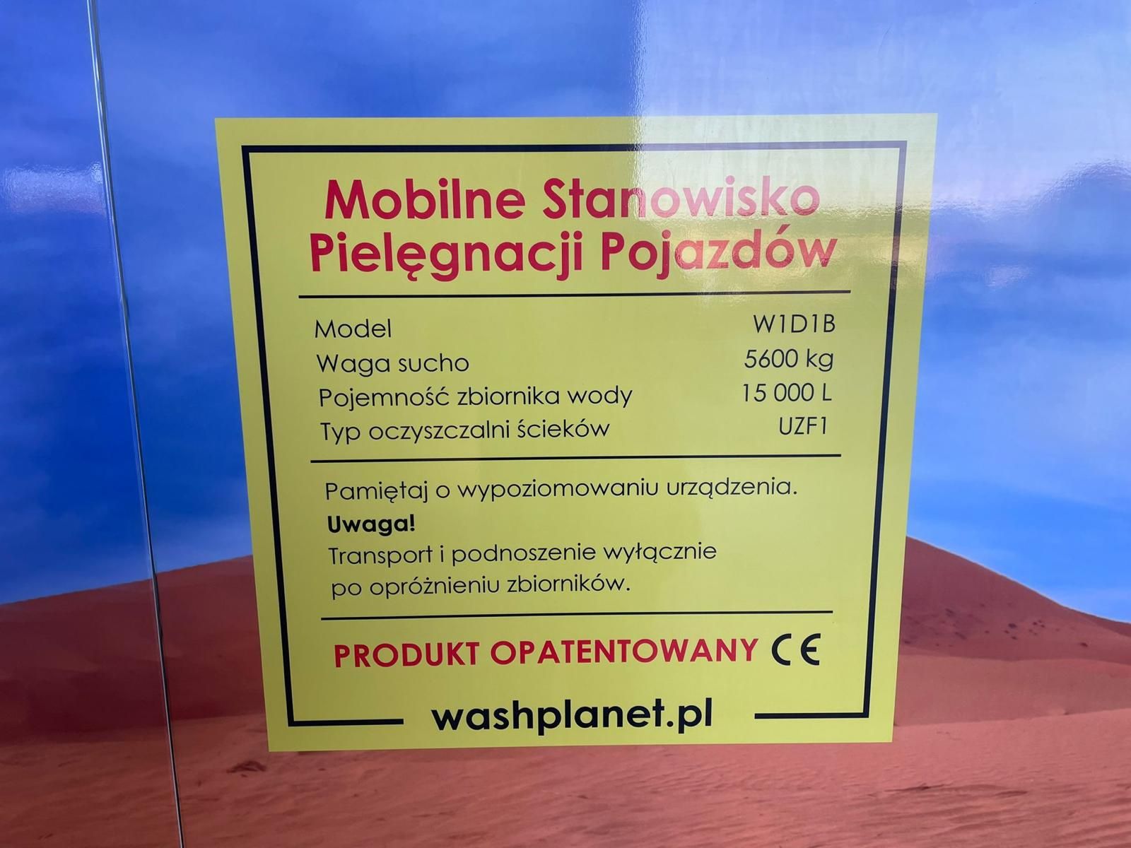 Myjnia BEZ ZEZWOLEŃ !! Myjnia bezdotykowa Bez WODY i KANALIZACJI