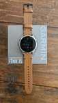 Pasek Garmin 20mm kolor brąz. Skóra Quick Fit