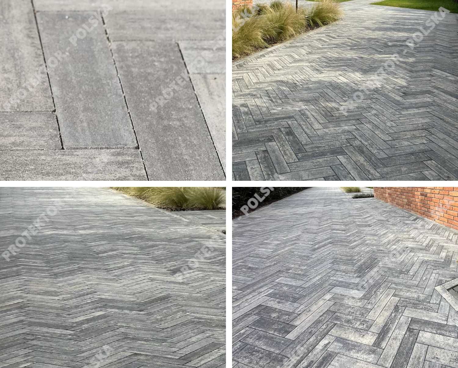 kostka brukowa METRIK POLBRUK chodnik ogród nawierzchnia plac taras