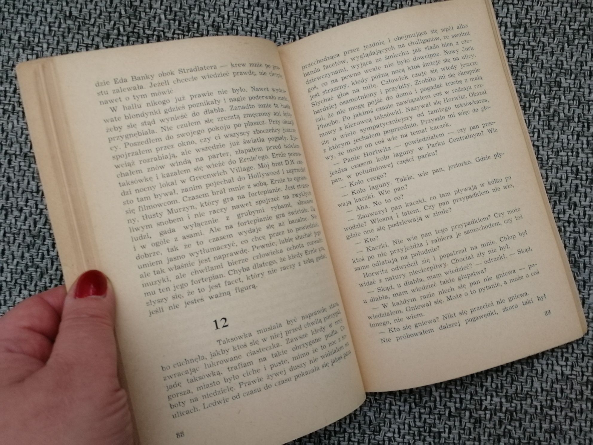 Buszujący w zbożu Salinger biblioteka powszechna 1964