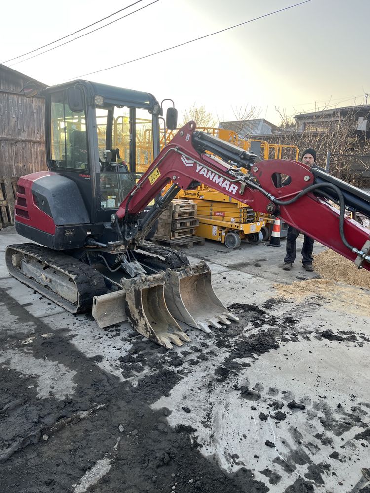 Mini koparka 2,7 t wynajem bez operatora