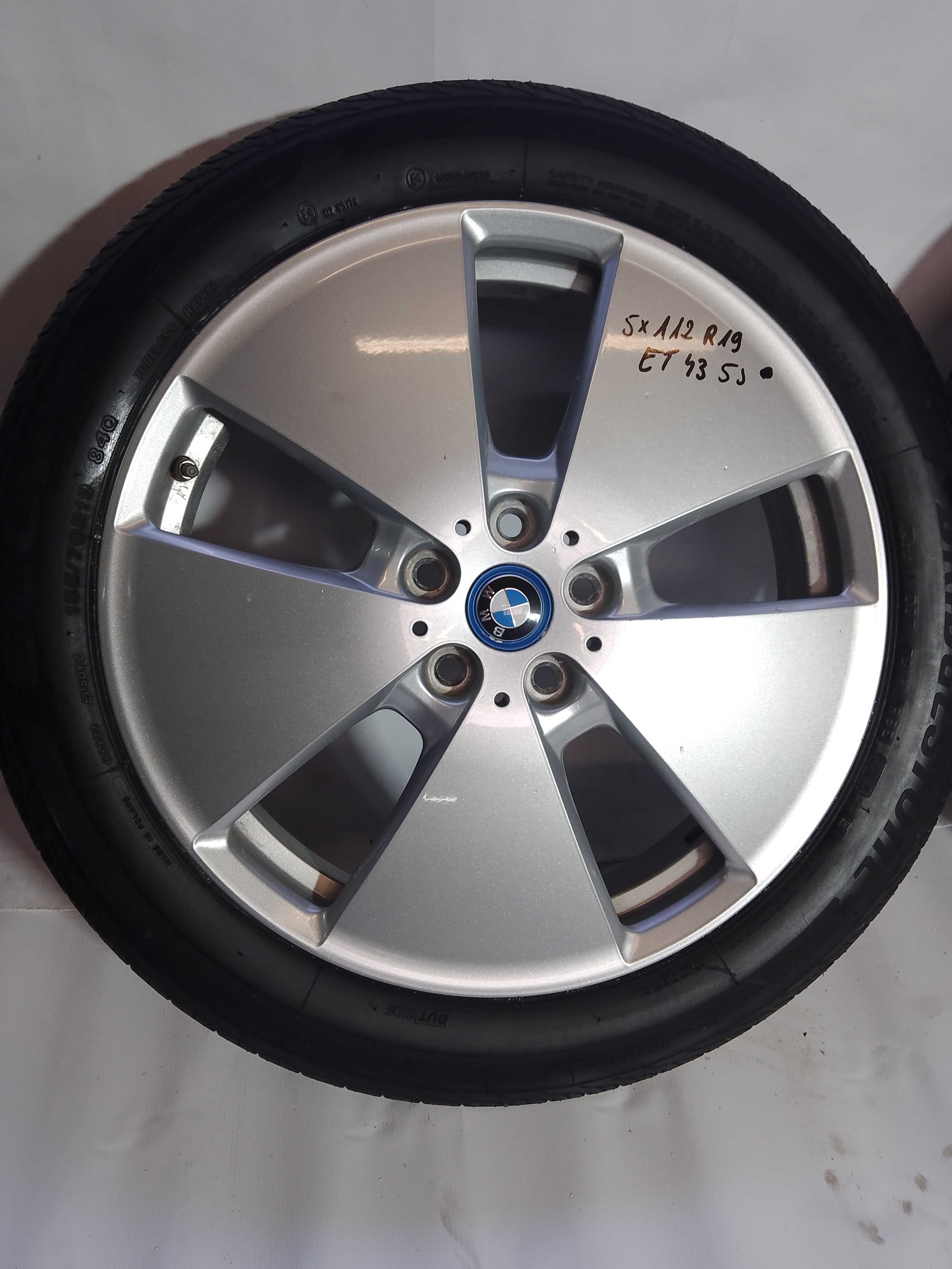 Felgi aluminiowe 5x112 R19 ET43 5J BMW