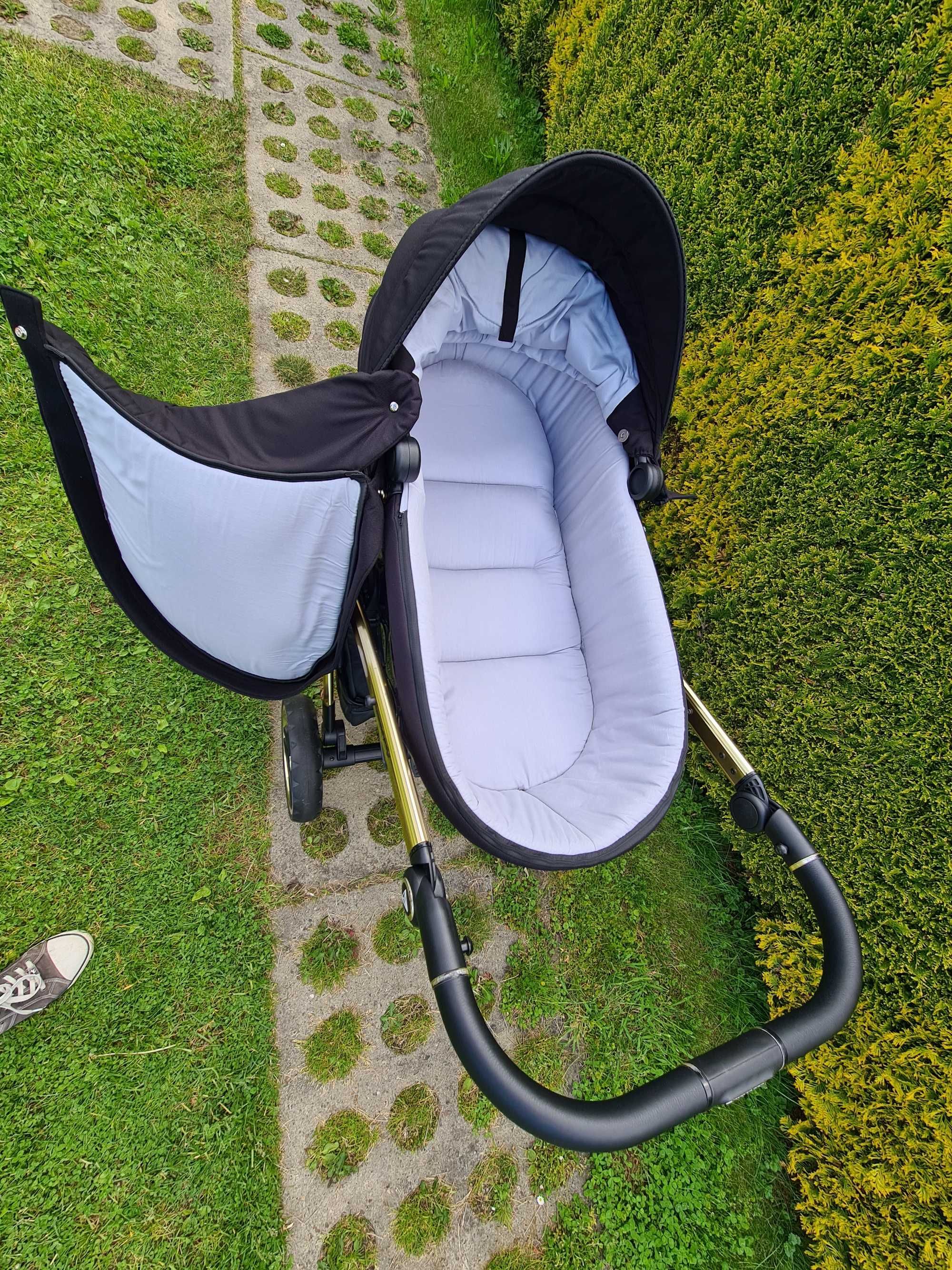 Wózek Junama Diamond S-line czarny