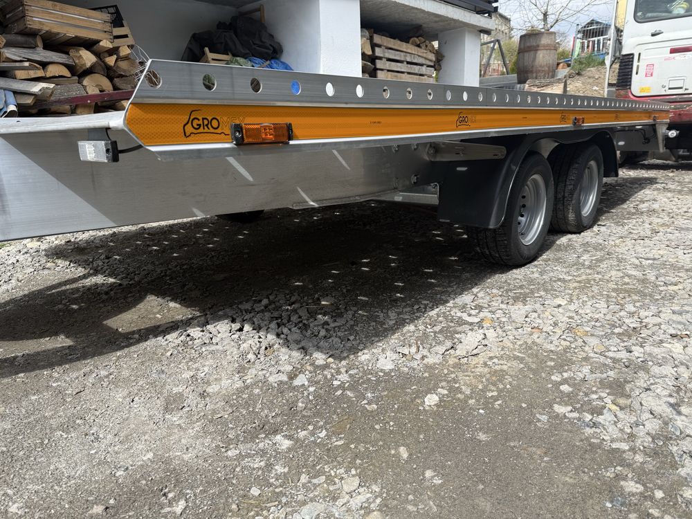 Wynajem laweta DMC 2700, 2 osiowa, masa wł. 500 kg
