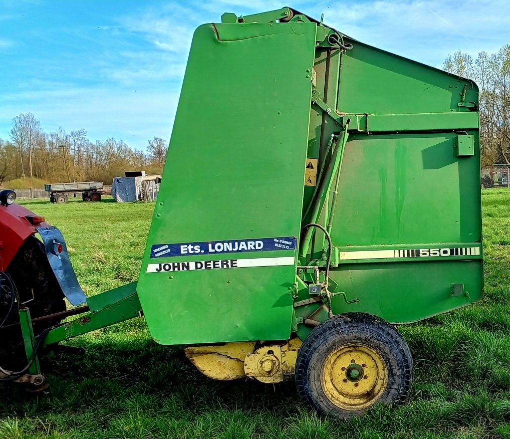 Prasa Rolujaca John Deere 550