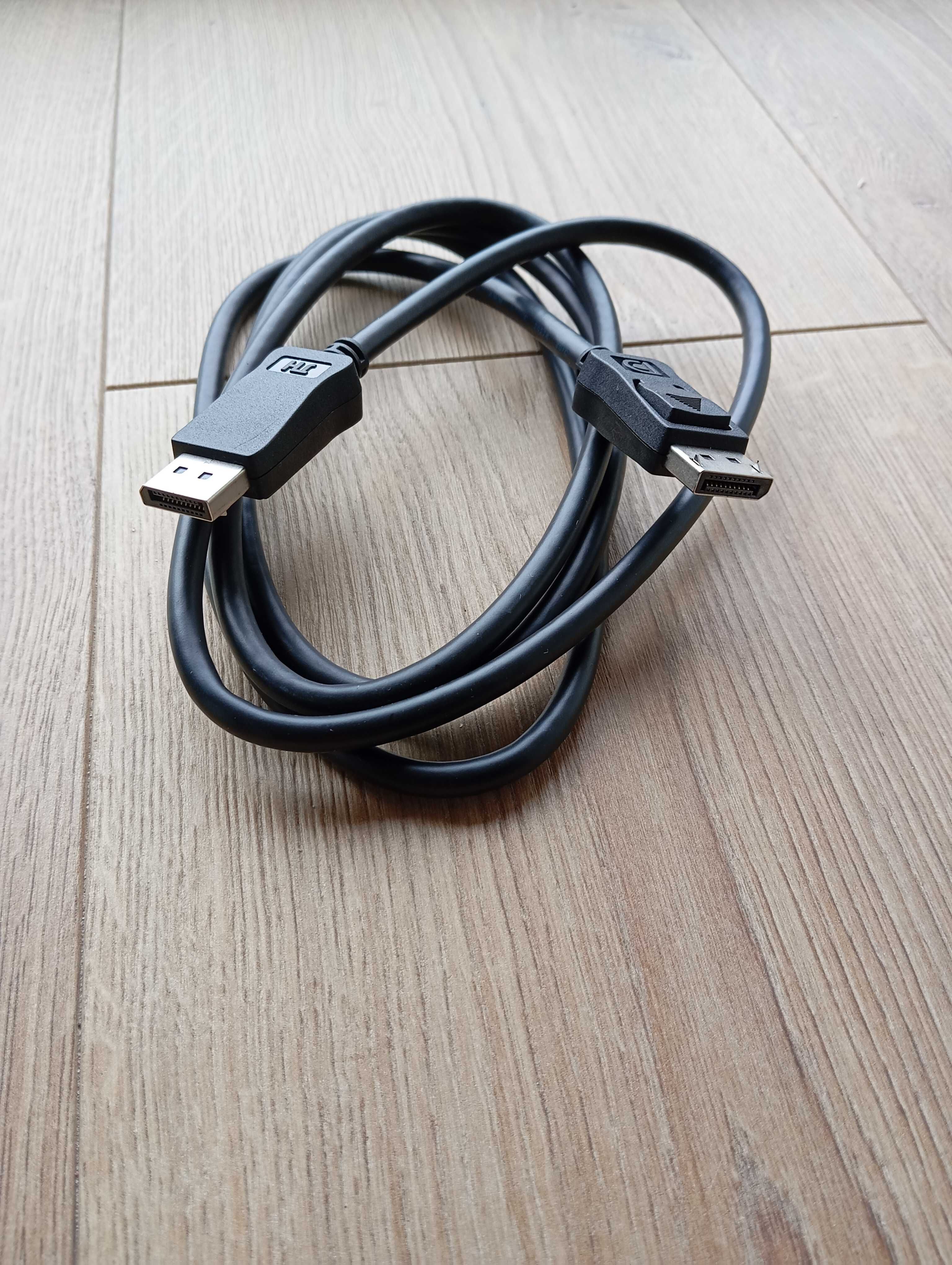 Kabel DisplayPort - 160 cm  - Zestaw 5 szt!