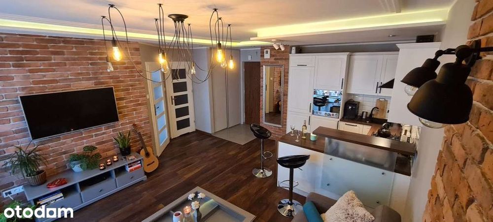 Mieszkanie 44 m kw z ogródkiem 40 m kw.