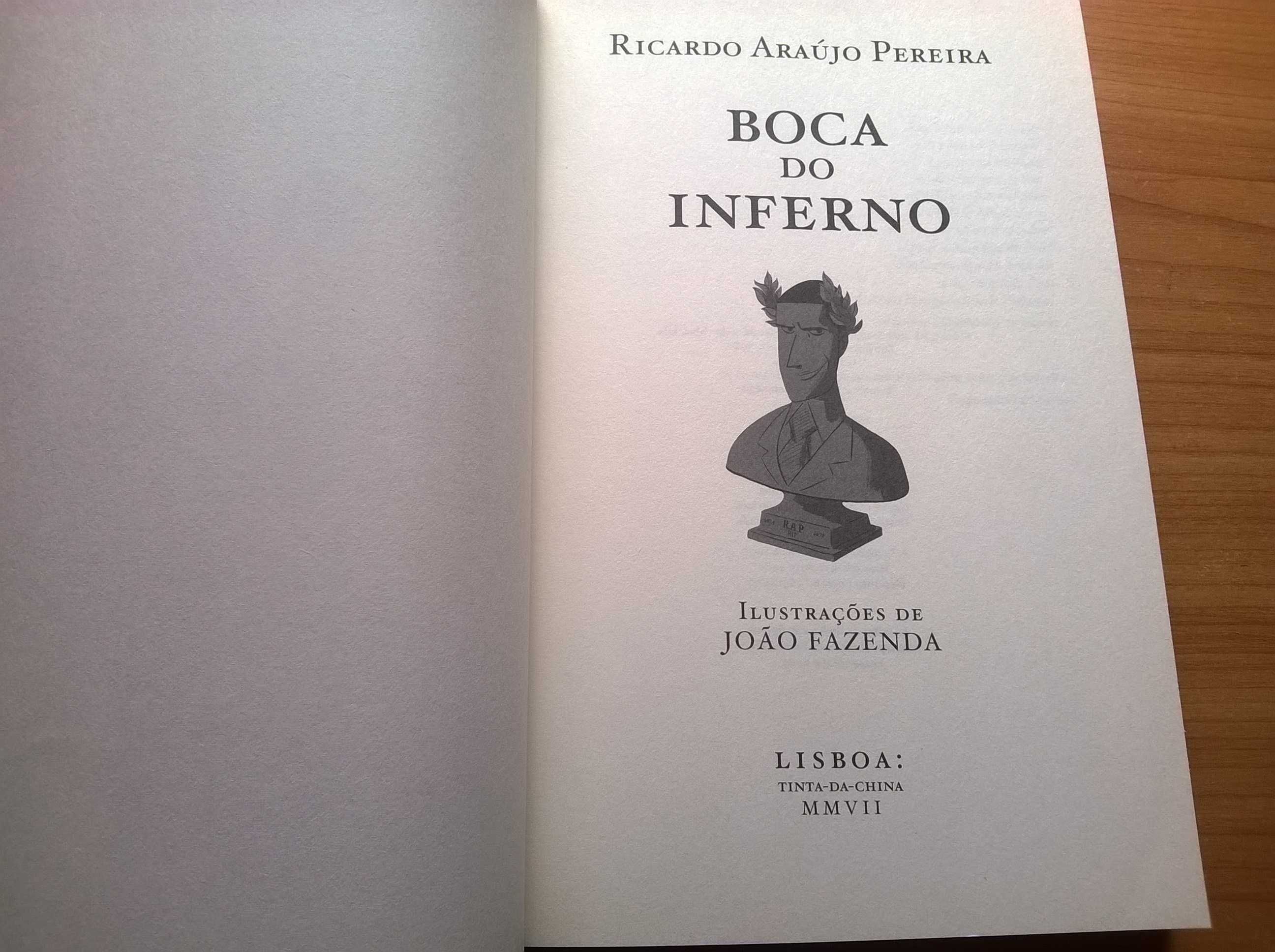 Boca do Inferno - Ricardo Araújo Pereira (portes grátis)