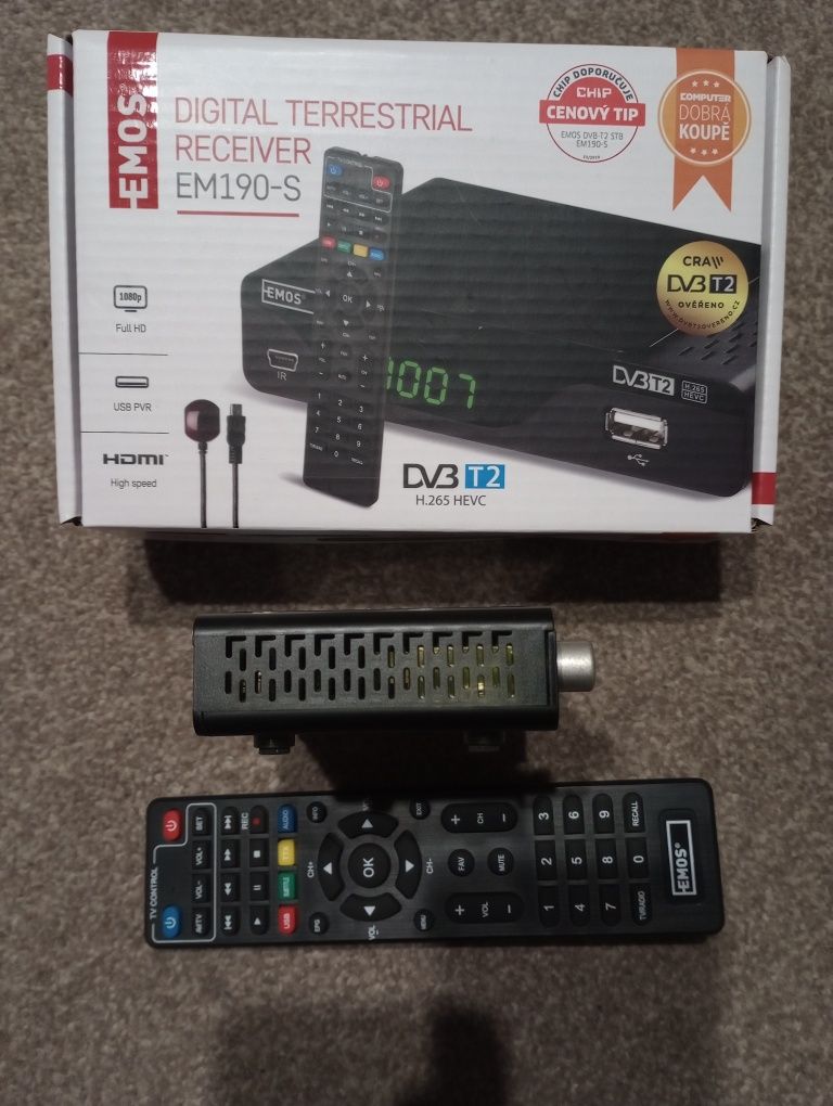 Dekoder DVB-T2 nowy bezpłatna telewizja