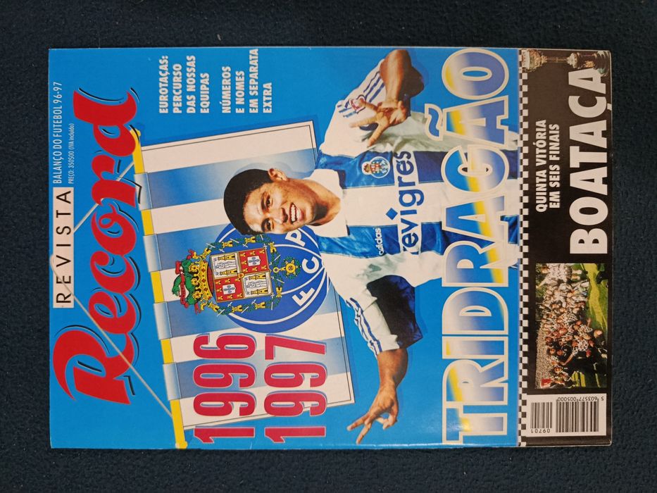 8 Revistas RECORD ( especial ) Anos 90 - Futebol