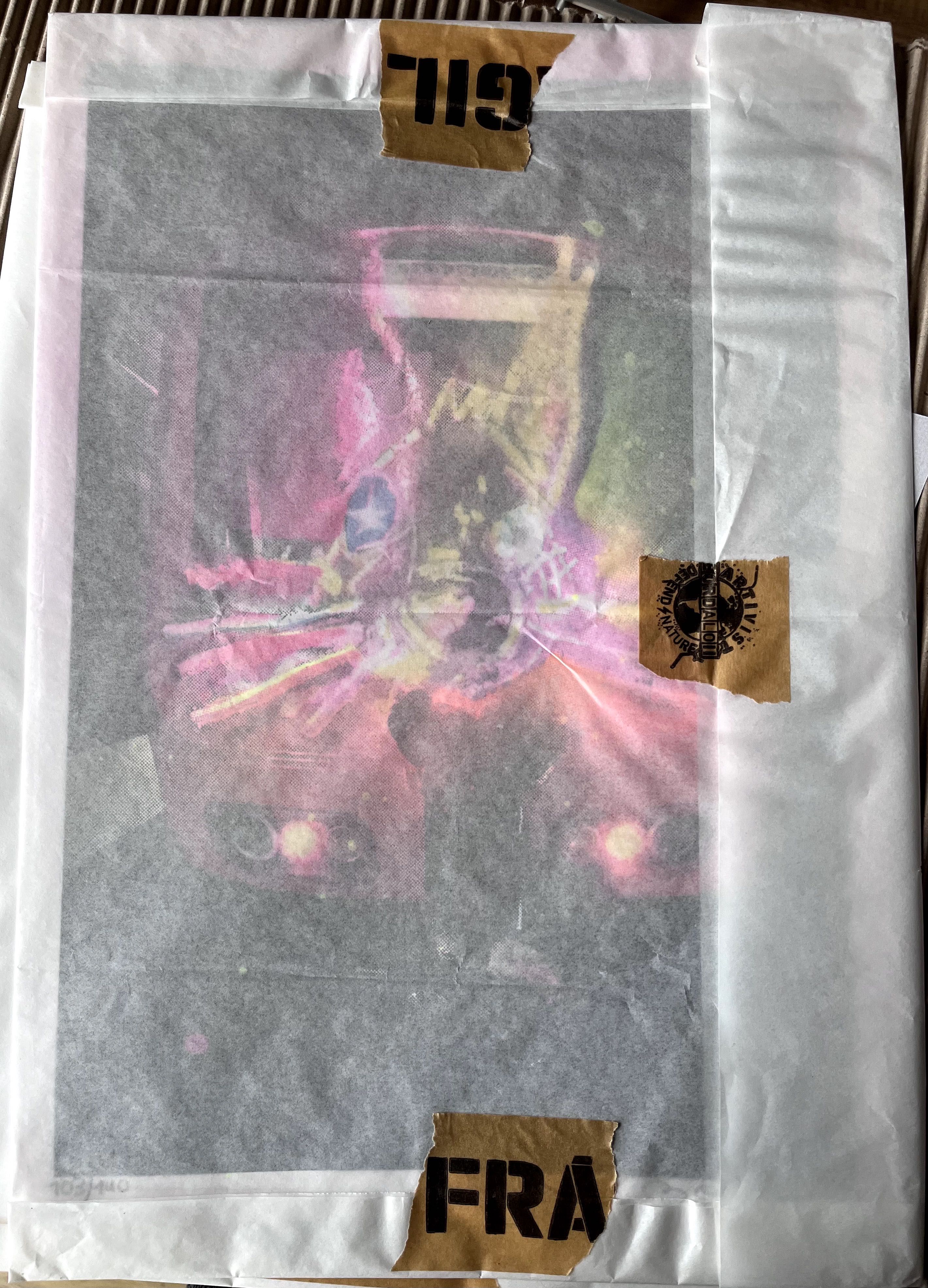Bordalo II - Serigrafia  - EVILUTION - Edição Esgotada