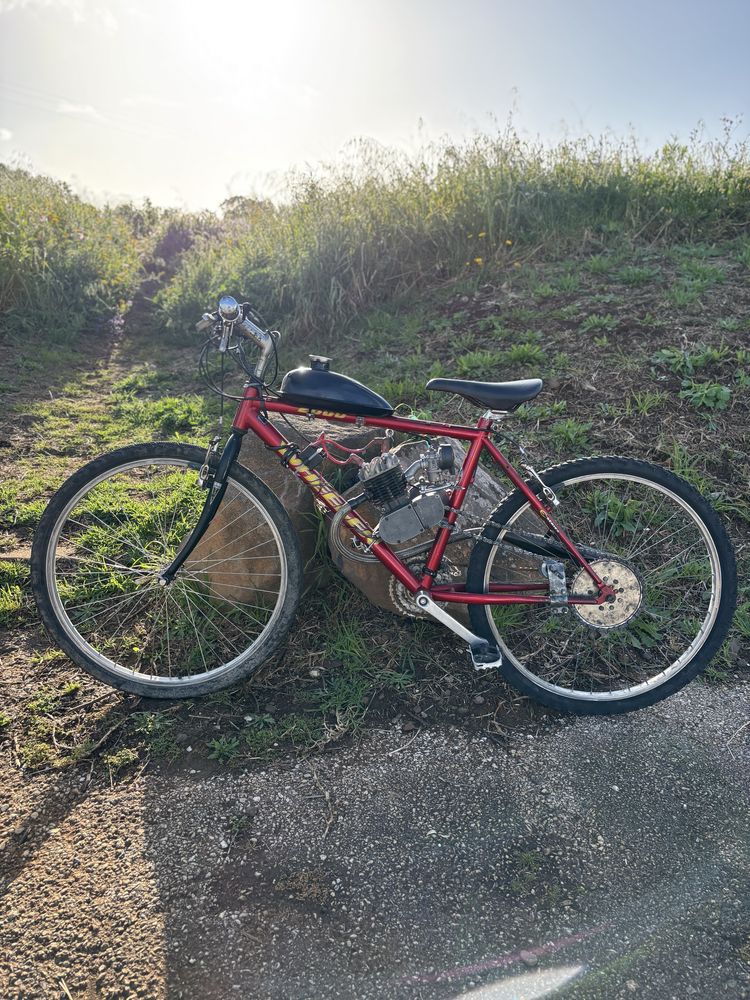Bicicleta motorizada 80cc