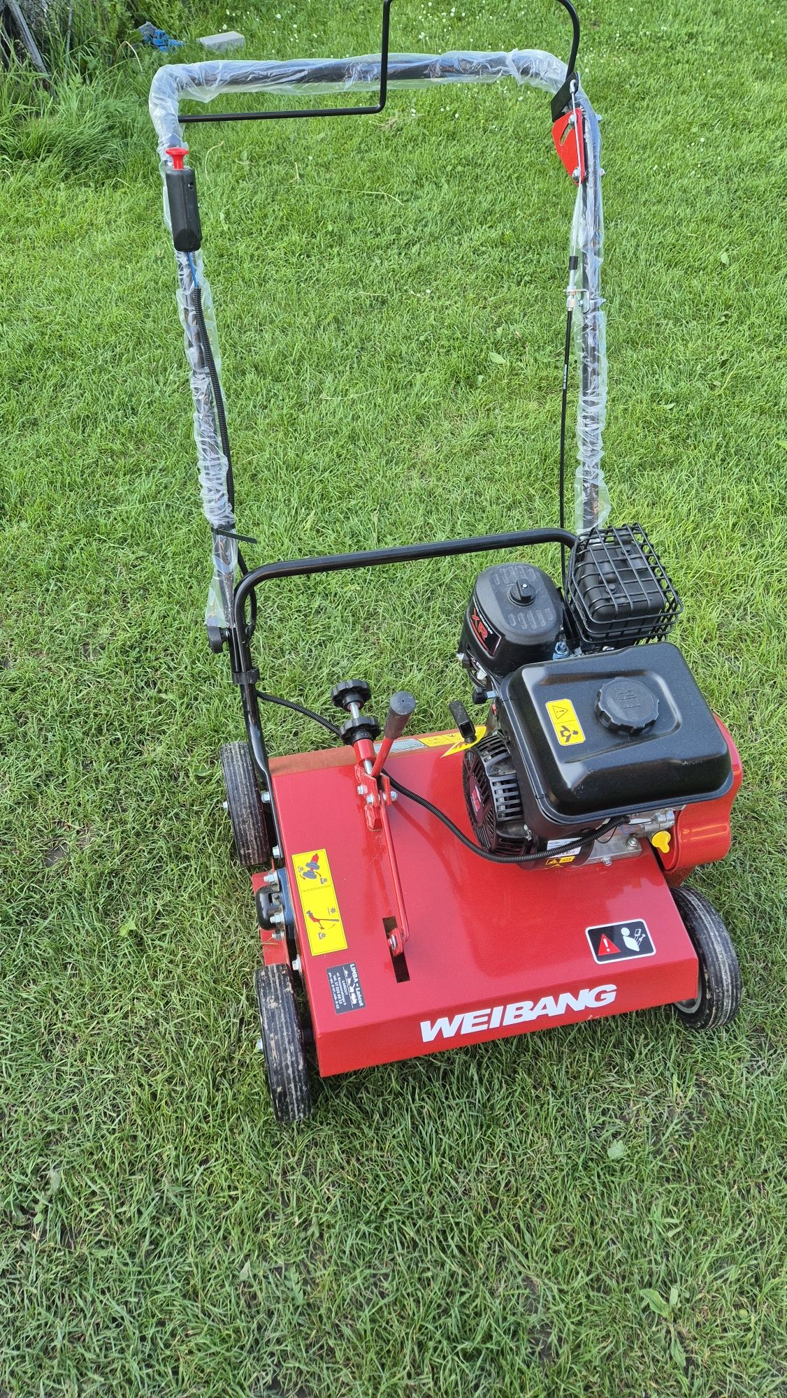 Wertykulator spalinowy Weibang WB486- użyty 2 razy