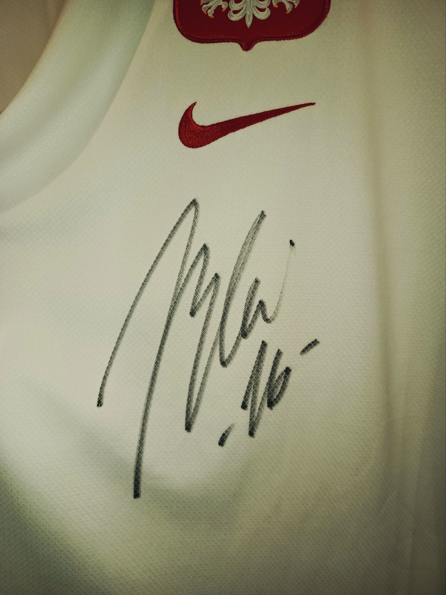Koszulka reprezentacji Polski 2024 z autografem Błaszczykowskiego