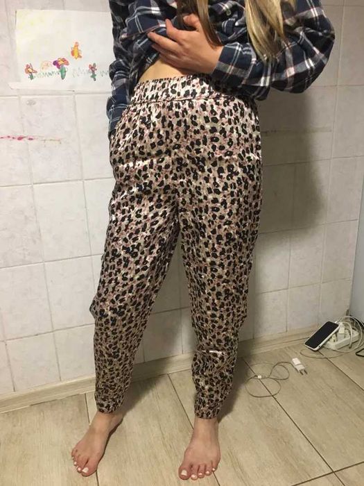 Джогери zara леопардові