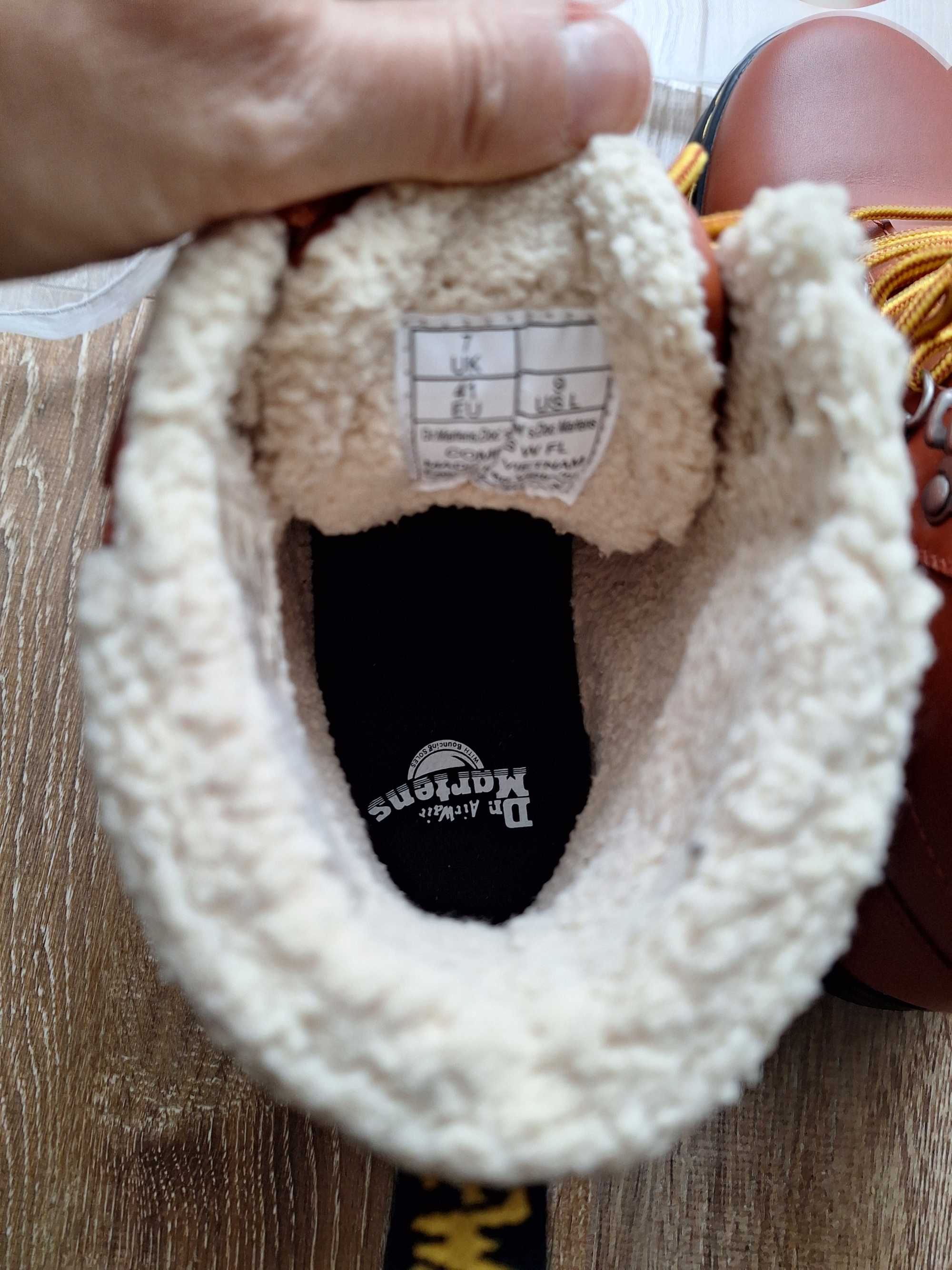 Dr Martens botki na platformie