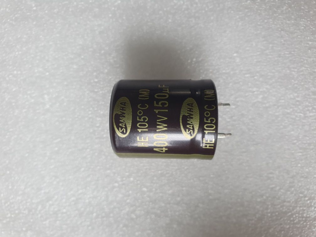 Kondensator 150uF 400V 105°C SAMWHA seria HE 25x30 mm