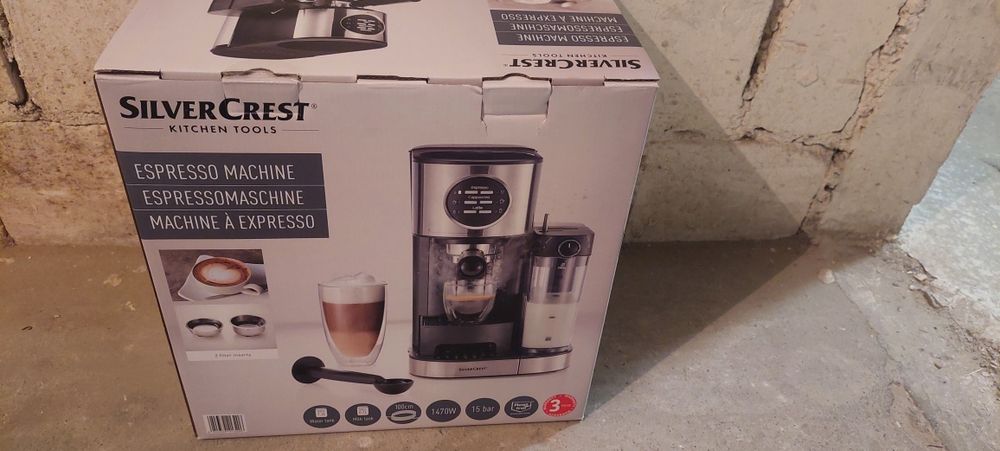 Ekspres ciśnieniowy Silvercrest 1470W