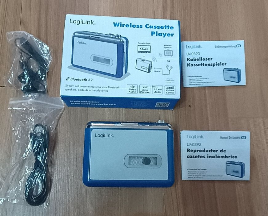 LogiLink UA0393 — кассетный Bluetooth-плеер