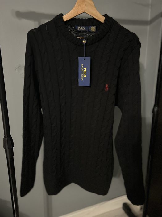Ralph Lauren sweter warkocz