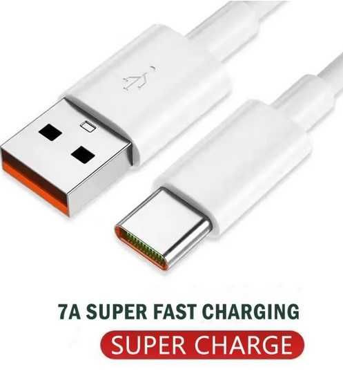 Kabel USB-C, 7A, ( 1,5 metra długi) - do telefonu