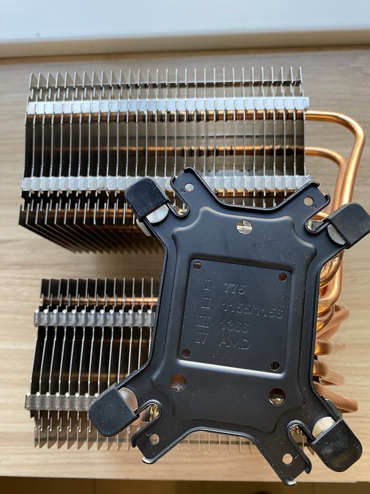 Пасивне охолодження процесора Silentmaxx Twinblock