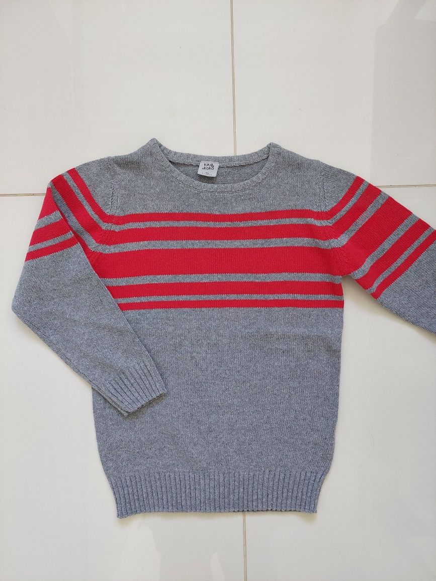 Nowy sweter sweterek dla chłopca rozmiar 122