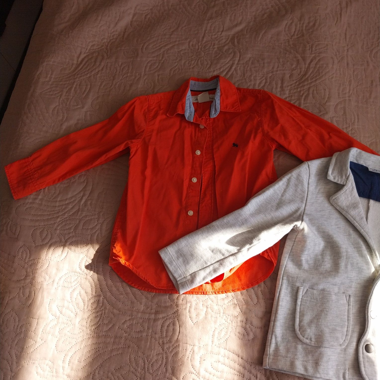 Koszula h&m  i marynarka chłopięca