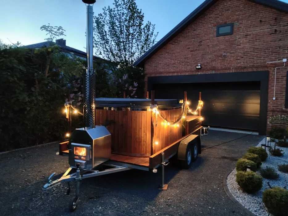 Mobilna jacuzzi balia na **Wynajem**