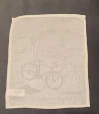 Bambusowa chusteczka pieluszka dla chłopca Bike