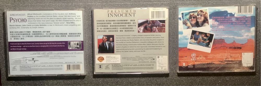 Grandes obras do cinema em Vídeo CD (VCD) - Edições Duplas