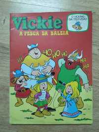 Vendo livro "Vickie À pesca da Baleia" de 1976