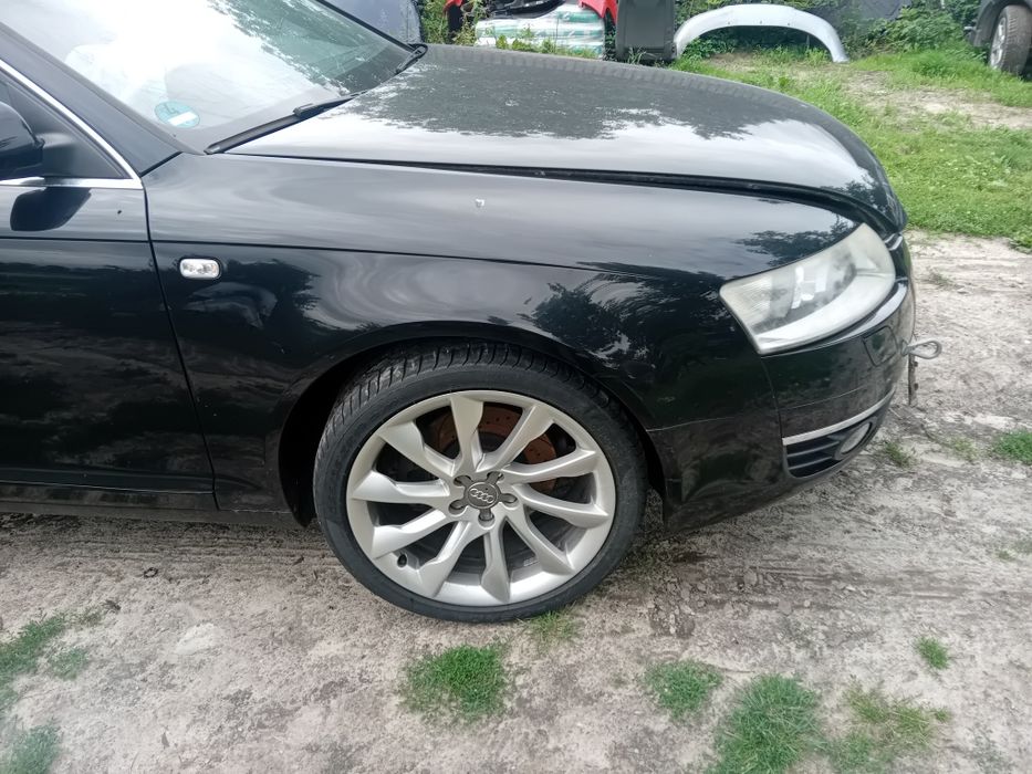 Audi a6 c6 LZ9Y przód maska błotnik zderzak pas przedni bixenon