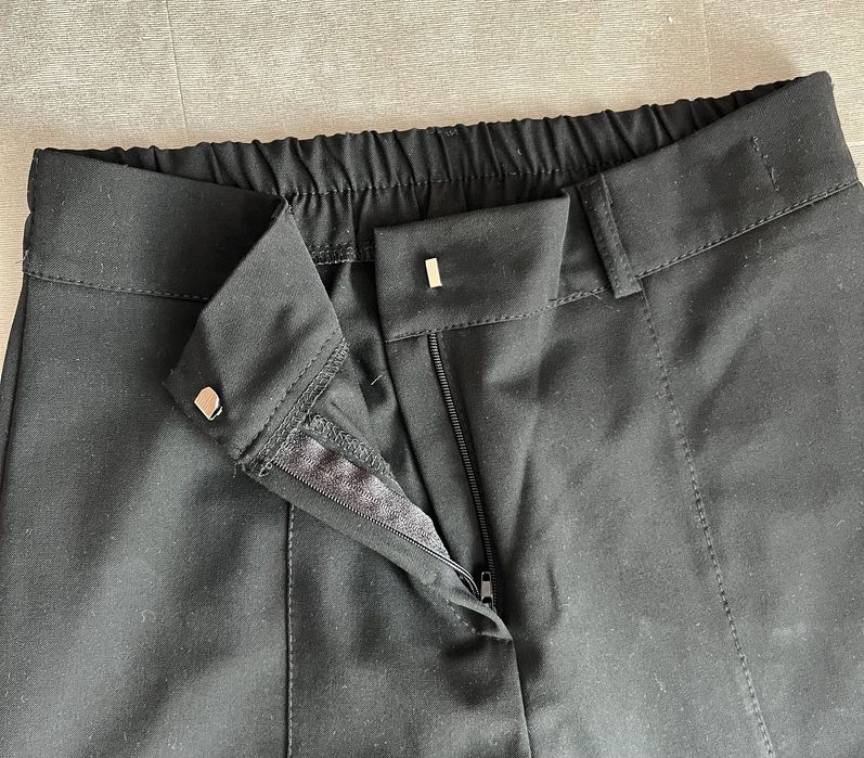 Штани кльош з розпіркою донизу