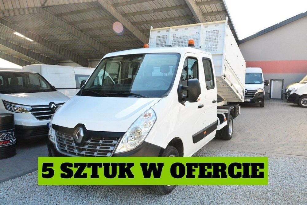 Renault Master  max master 7 osobowy brygadówka doka wywrotka bliźniak