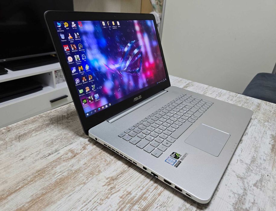 17.3 IPS Игровой Asus (Core i7/Nvidia GTX 4GB/12GB DDR4/SSD 128GB+1TB)